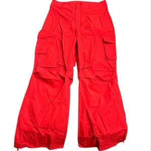Red Cargo Pants